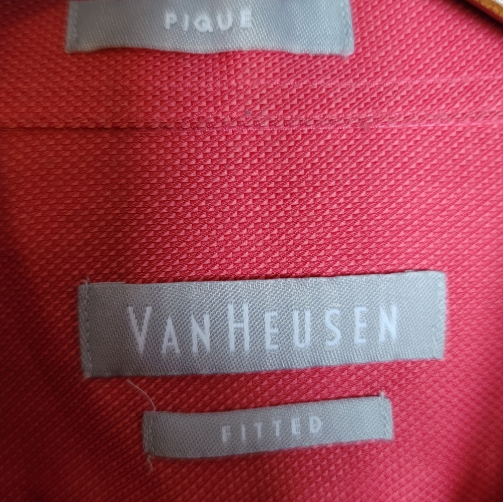 Van Heusen Pique Dress Shirt